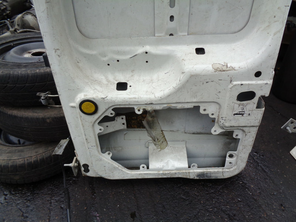 FORD TRANSIT CONNECT VAN MK1 2005 OSR DRIVER SIDE REAR BACK LOADING DOOR WHITE