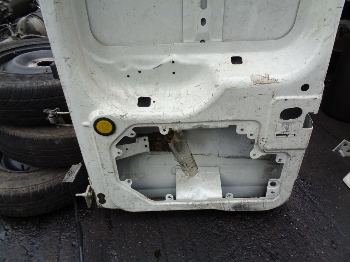 FORD TRANSIT CONNECT VAN MK1 2005 OSR DRIVER SIDE REAR BACK LOADING DOOR WHITE