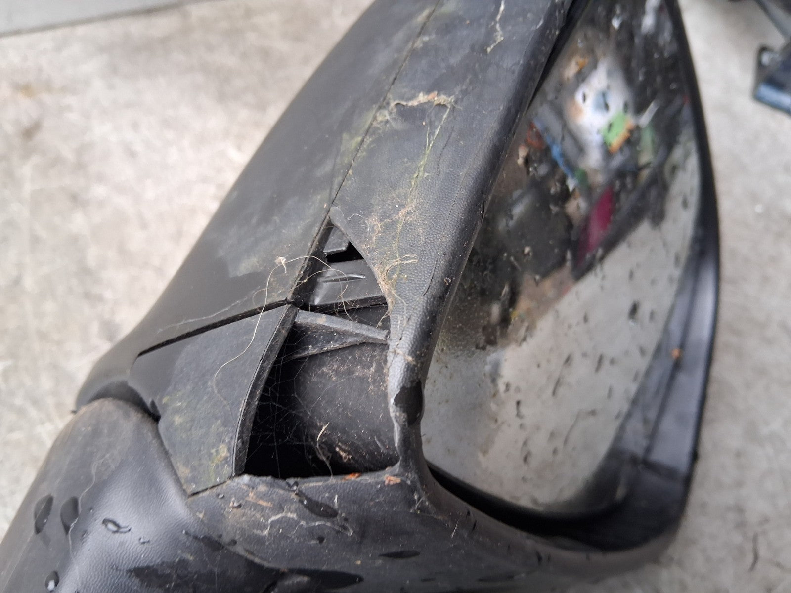 2018 CITROEN BERLINGO MK2 NSF PASSENGER SIDE FRONT LEFT WING MIRROR BLACK