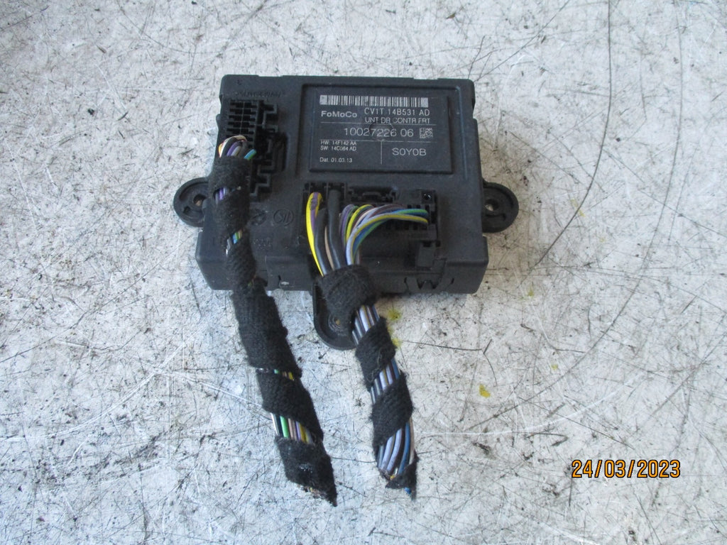 FORD B MAX 2013 OSF DRIVER SIDE FRONT DOOR DOOR CONTROL MODULE CV1T14B531AD