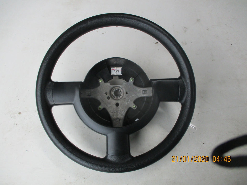 CHEVROLET MATIZ MK2 2009 3 SPOKE STEERING WHEEL ASSEMBLY FM9LABH9H