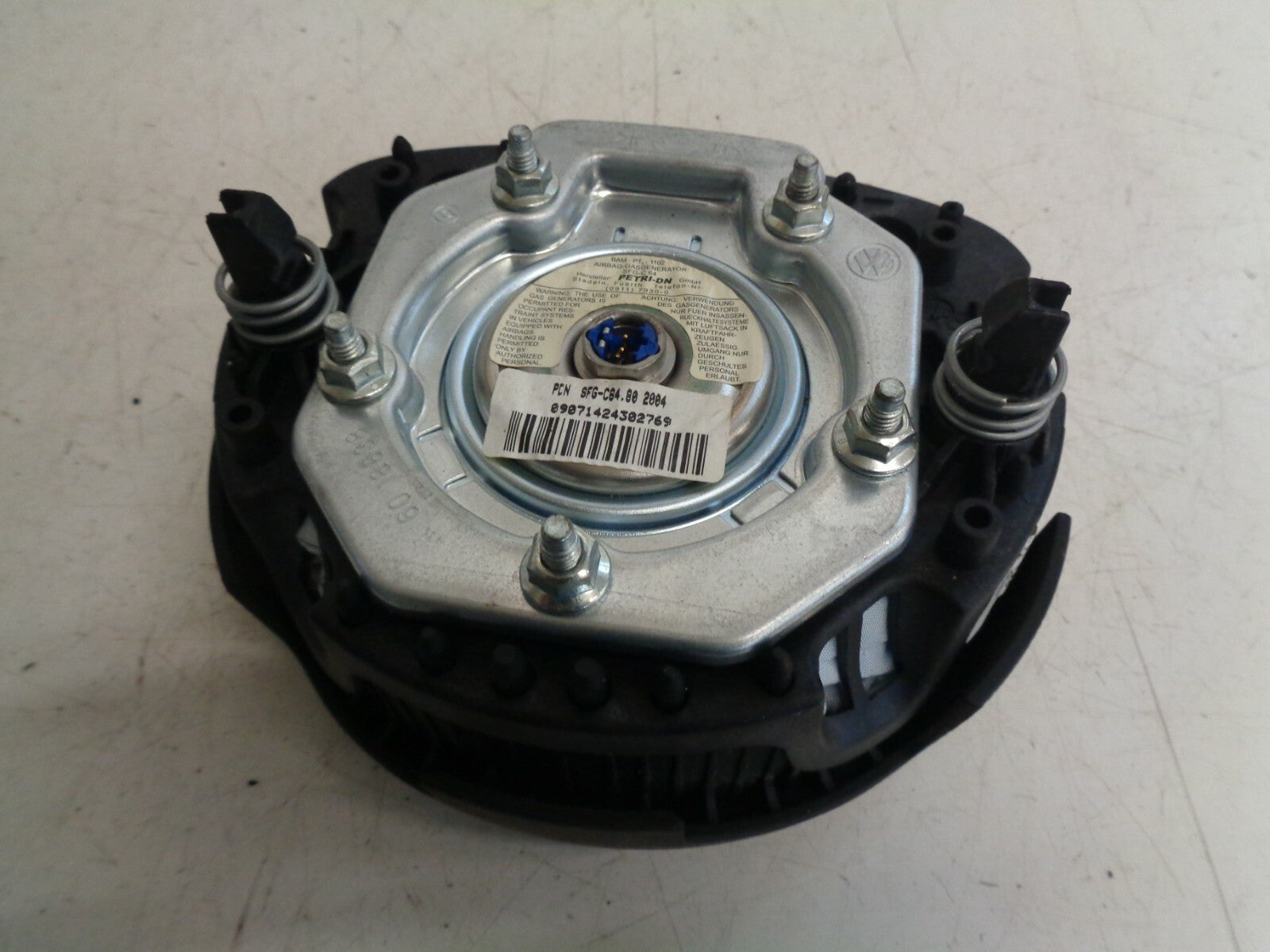 VW VOLKSWAGEN POLO TOURAN STEERING WHEEL AIRBAG 1T0880201A