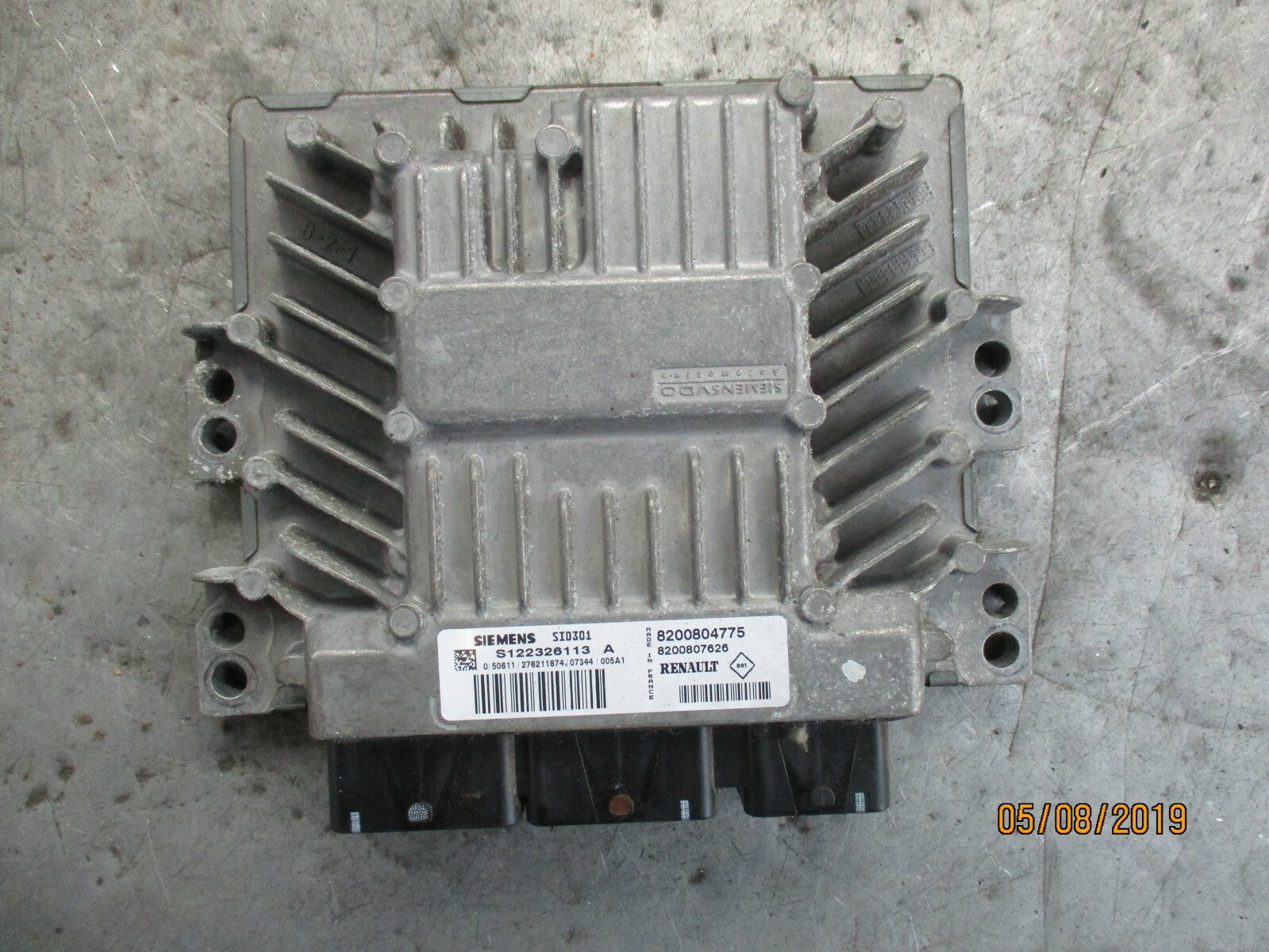 RENAULT MEGANE MK2 1.5 DIESEL ENGINE CONTROL UNIT ECU S122326113A
