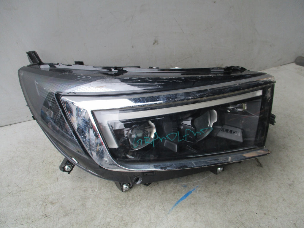 VAUXHALL GRANDLAND X 2023 OSF DRIVER SIDE FRONT HEADLIGHT HEADLAMP 9850139280