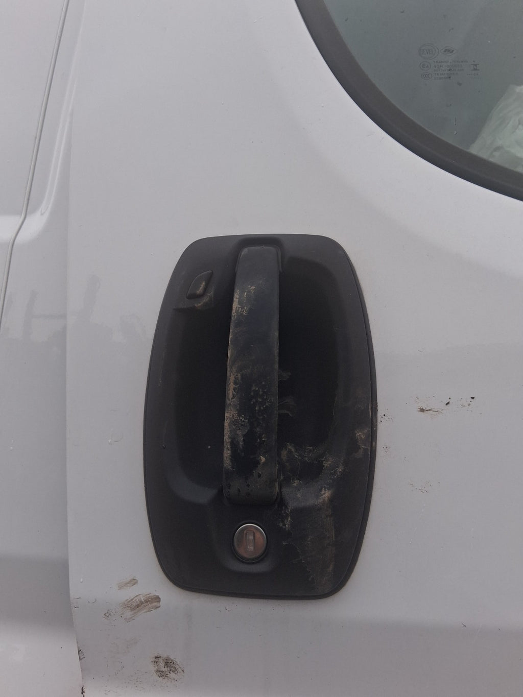 2025 FIAT DUCATO MK3 HIGH ROOF OSF DRIVER SIDE FRONT RIGHT EXTERIOR DOOR HANDLE