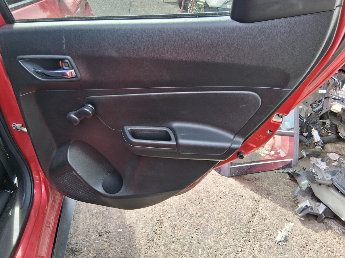 2019 SUZUKI SWIFT MK4 OSR DRIVER SIDE REAR RIGHT DOOR CARD PANEL