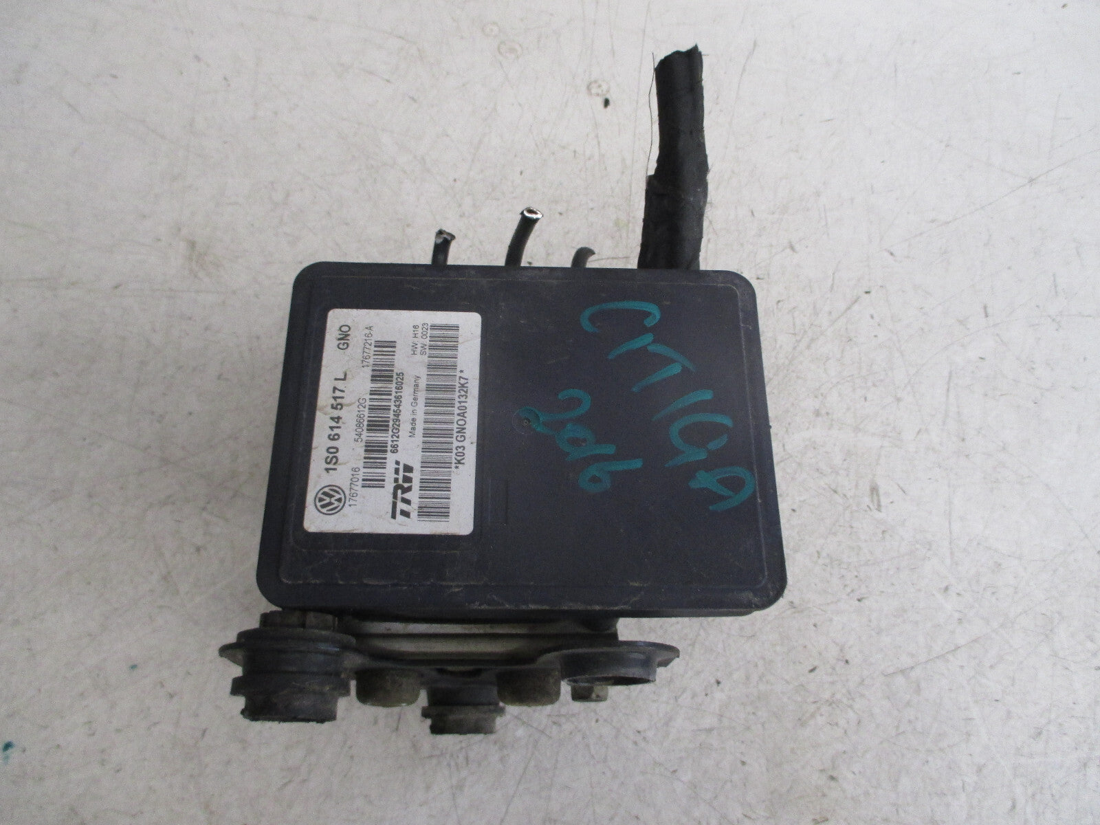 SKODA CITIGO 2015 1.0 PETROL ABS PUMP MODULATOR 1S0614517L