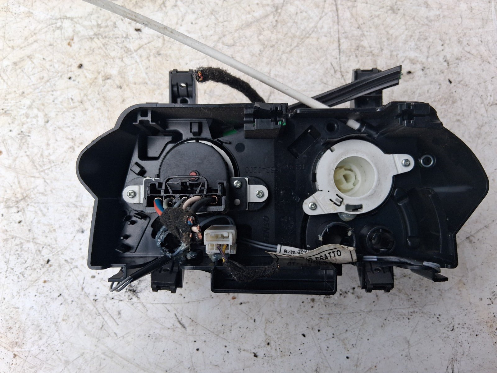 2016 PEUGEOT BOXER MK3 AC HEATER CLIMATE CONTROL SWITCH PANEL 168340200