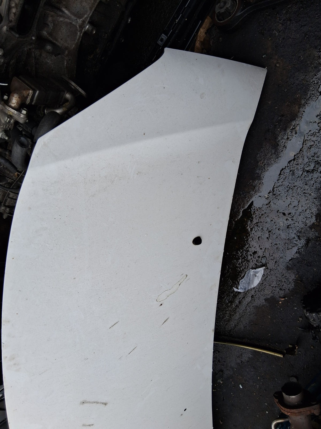 2013 CITROEN DS3 FRONT BONNET HOOD PANEL POLAR WHITE EWP