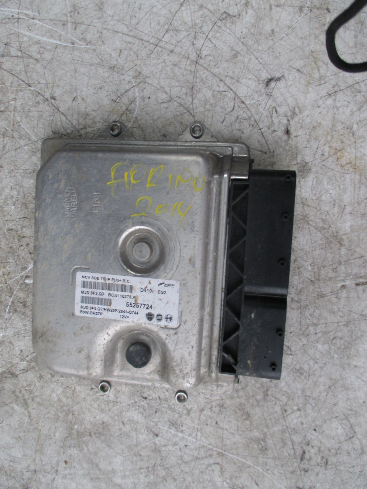 2014 FIAT FIORINO 1.3 DIESEL ECU CONTROL MODULE UNIT 55257724