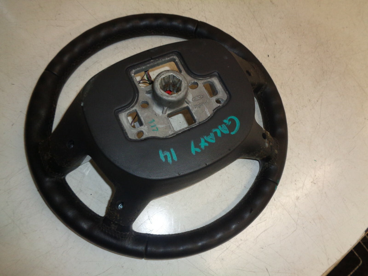 FORD GALAXY 2014 MK3 4 SPOKE MULTI FUNCTION STEERING WHEEL 6M2T14K147AH