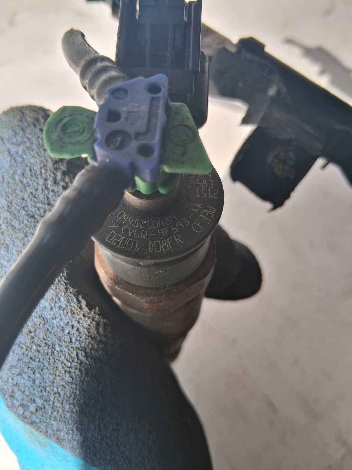 2017 FORD FOCUS MK3 1.5 DIESEL FUEL INJECTOR CV6Q9F593AA REF 2