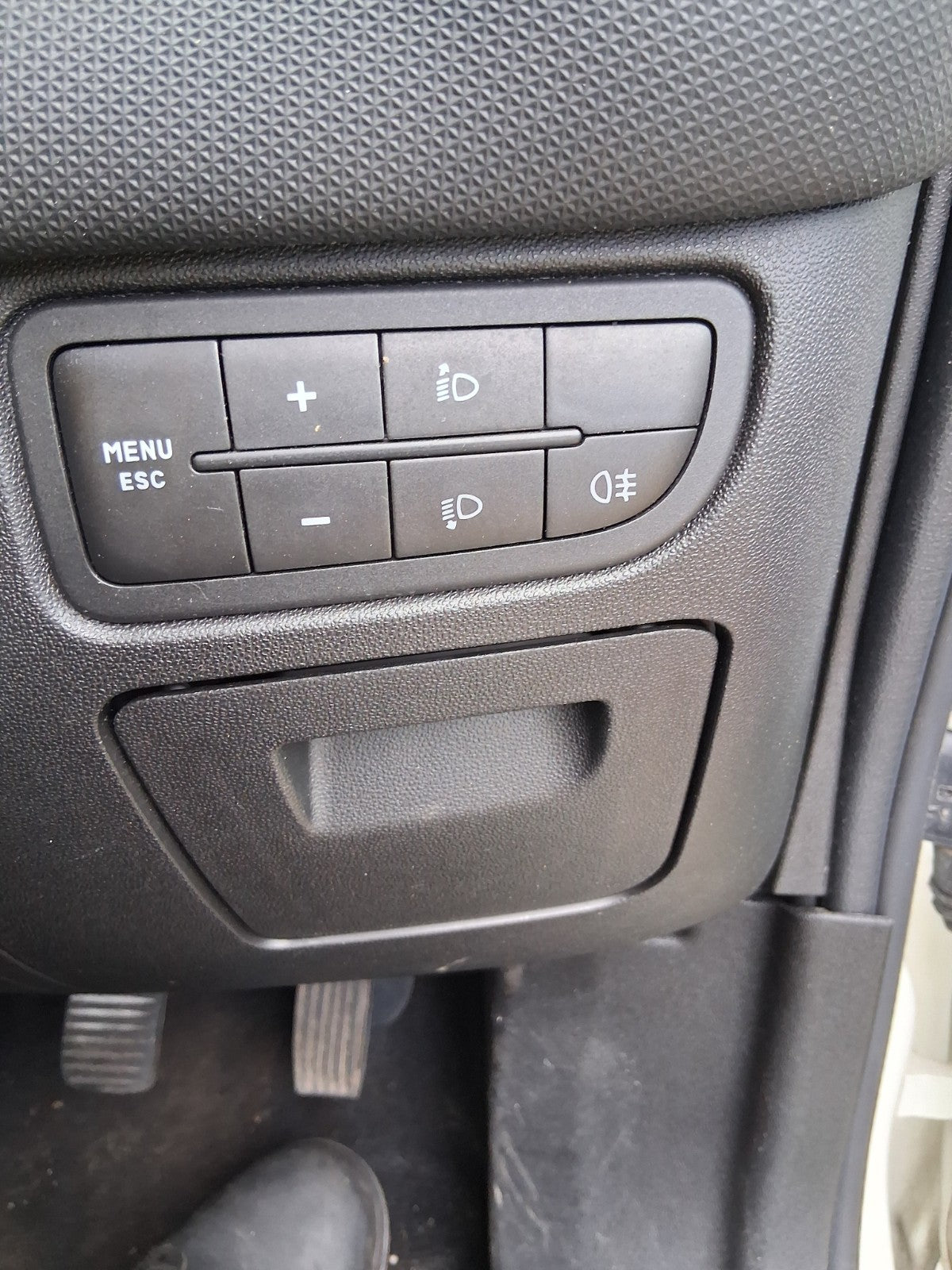2014 FIAT PUNTO FACELIFT 5 DOOR MK3 HEADLIGHT CONTROL SWITCH PANEL