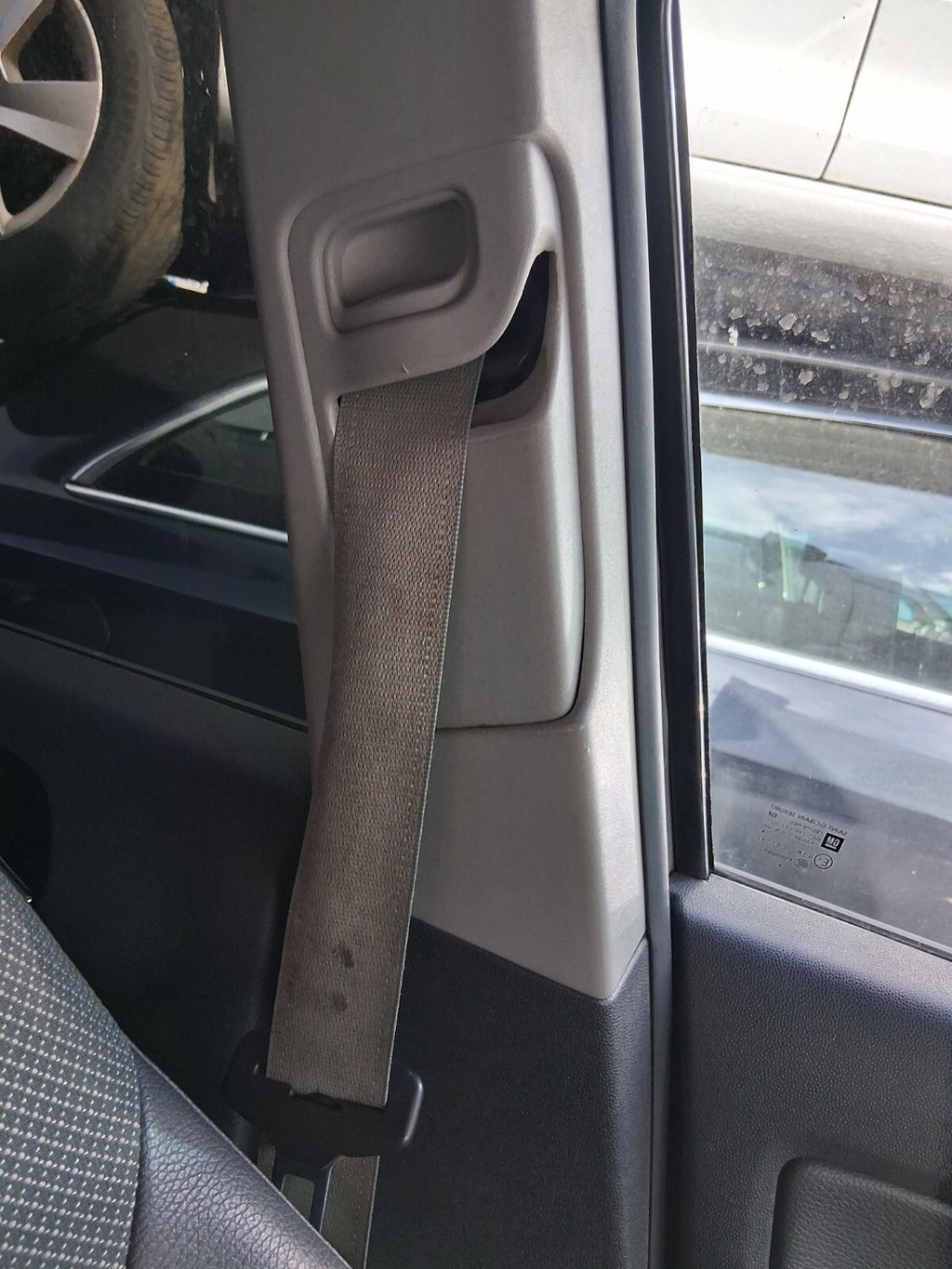 2009 VAUXHALL CORSA D NSF PASSENGER SIDE FRONT LEFT SEAT BELT