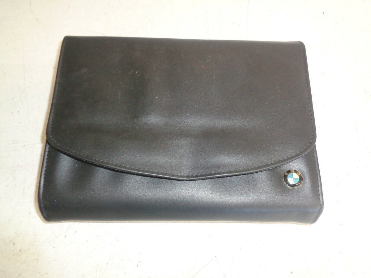 BMW 5 SERIES 2012 F10 OWNER MANUAL WITH LEATHER WALLET