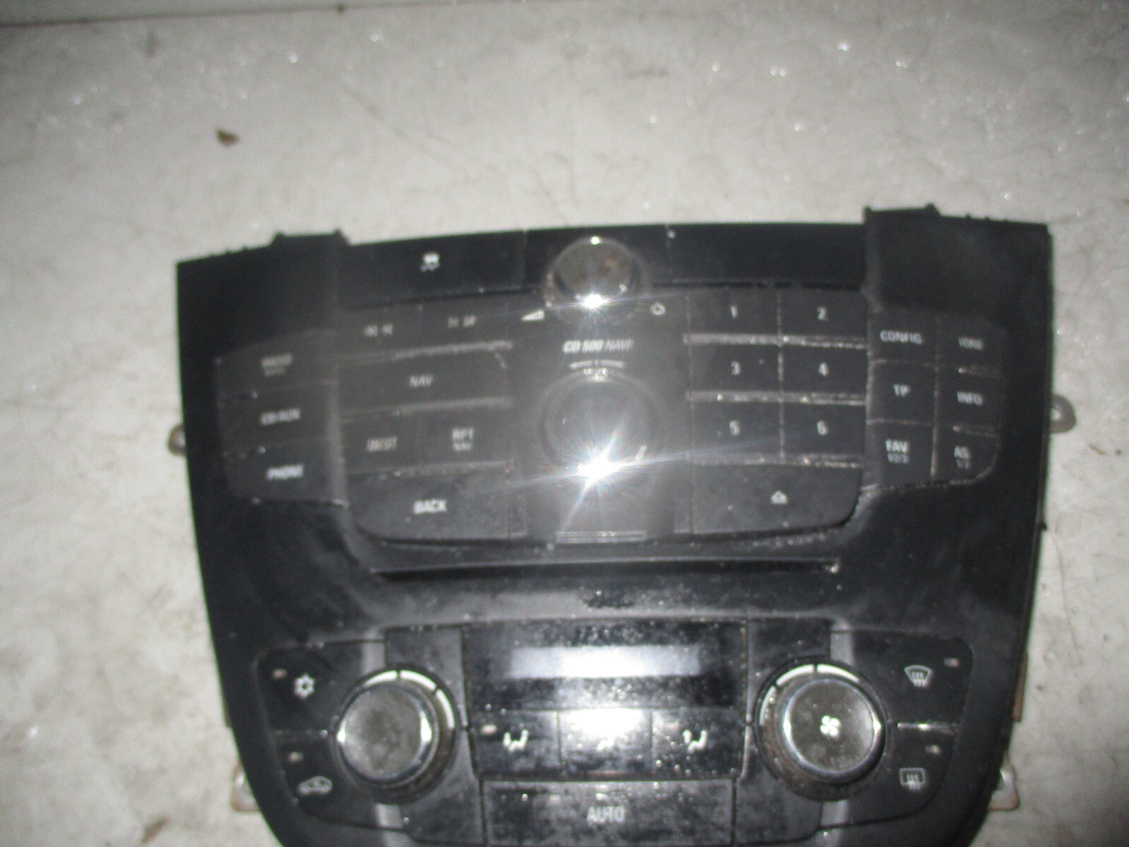 VAUXHALL INSIGNIA MK1 2011 CENTRE STEREO & CLIMATE CONTROL PANEL 13273255