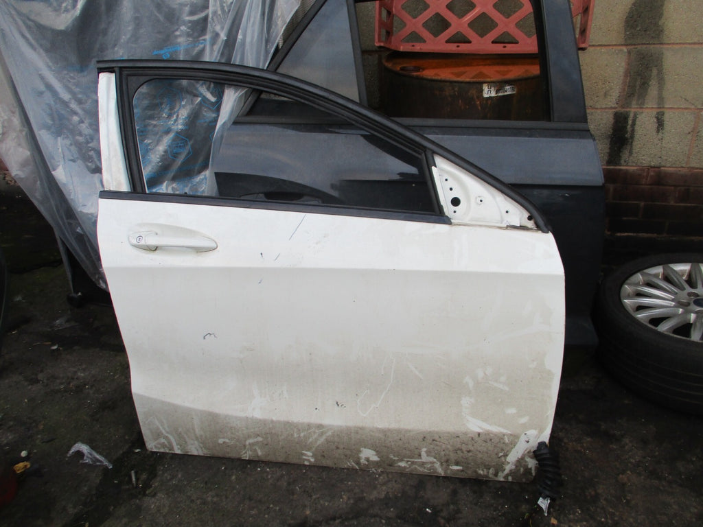 MERCEDES BENZ A CLASS W176 2018 OSF DRIVER SIDE FRONT BARE DOOR CIRRUS WHITE 650
