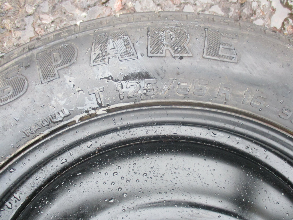 FORD FOCUS PIRELLI 5 STUD 16 INCH SPARE STEEL WHEEL 125/85 R16