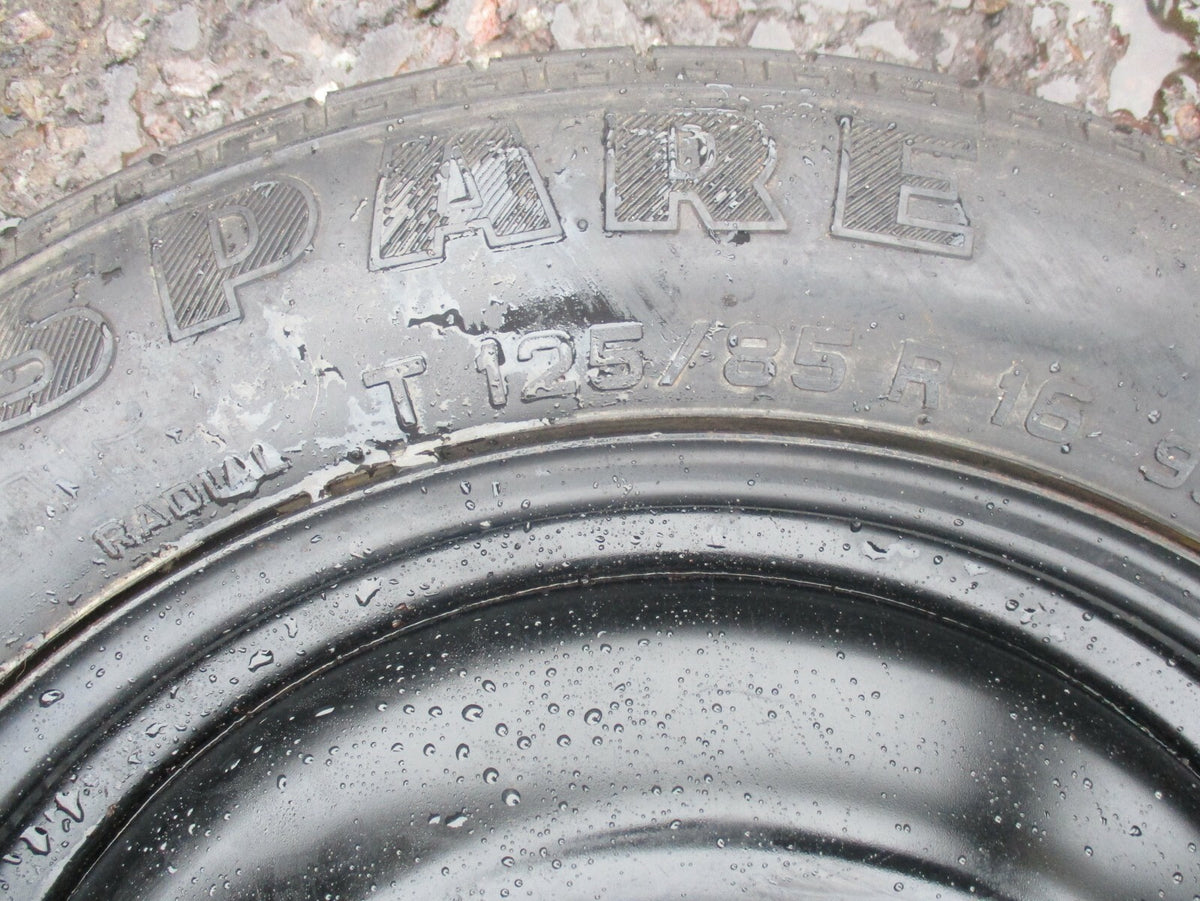 FORD FOCUS PIRELLI 5 STUD 16 INCH SPARE STEEL WHEEL 125/85 R16