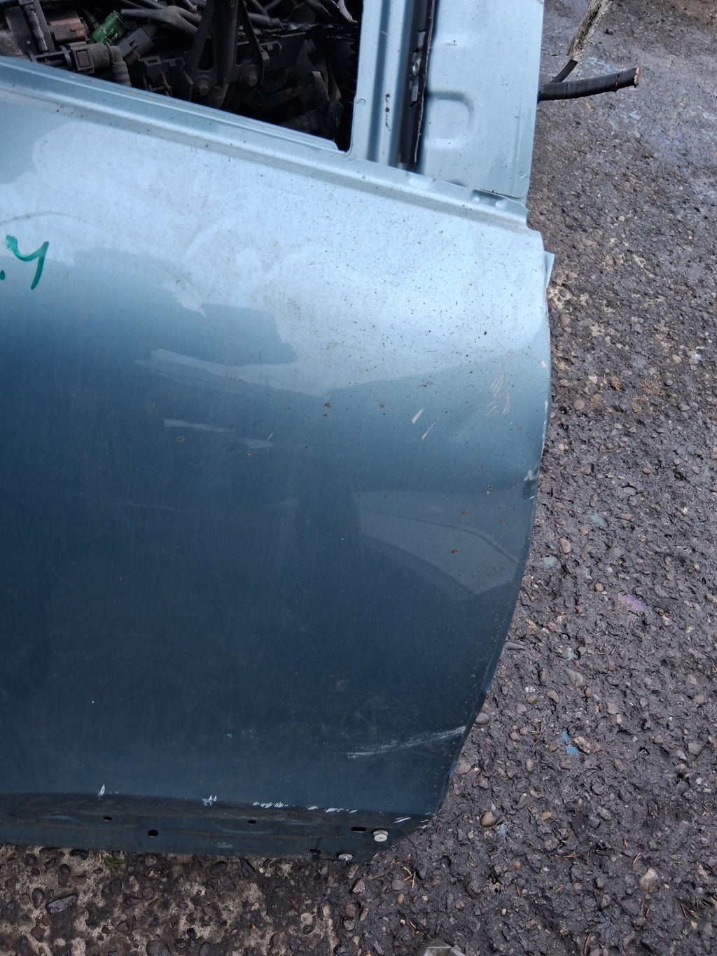 2022 CITROEN C4 MK3 OSR DRIVER SIDE REAR RIGHT DOOR BLUE