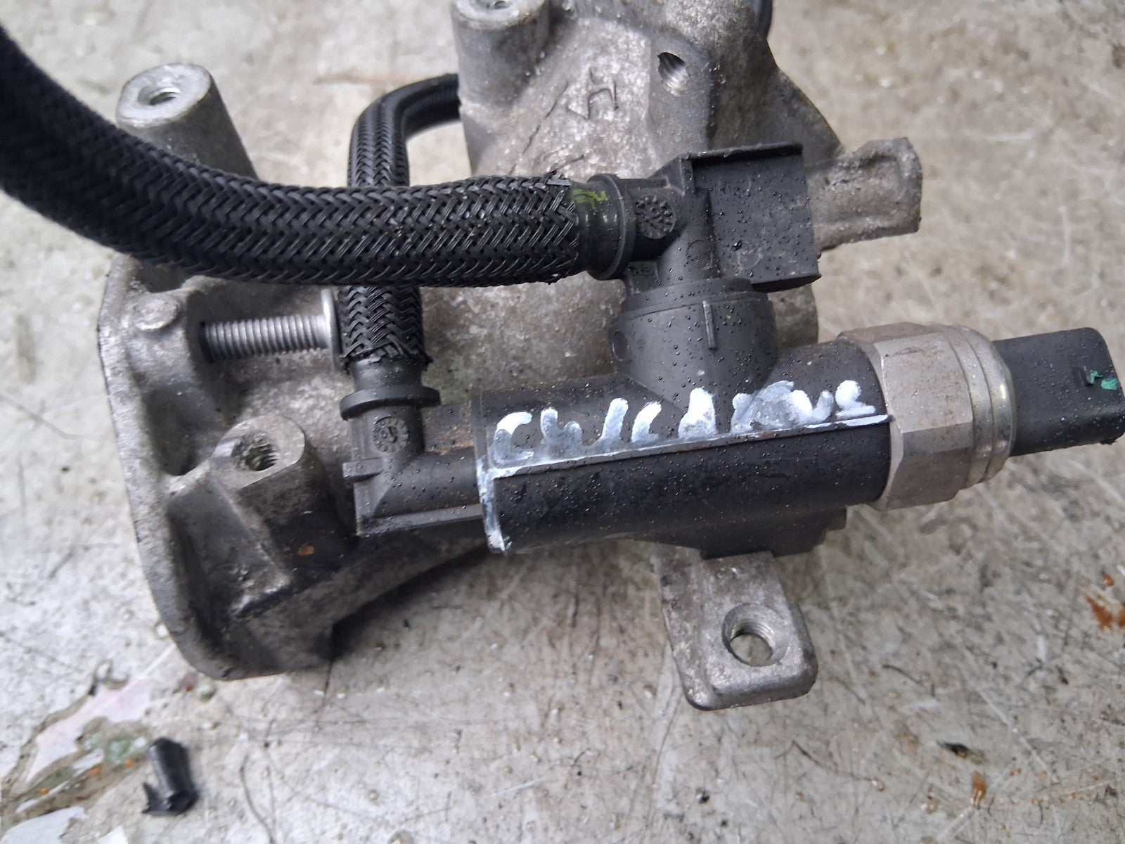 2021 VAUXHALL VIVARO MK3 EGR VALVE PIPE HOUSING 9821154280
