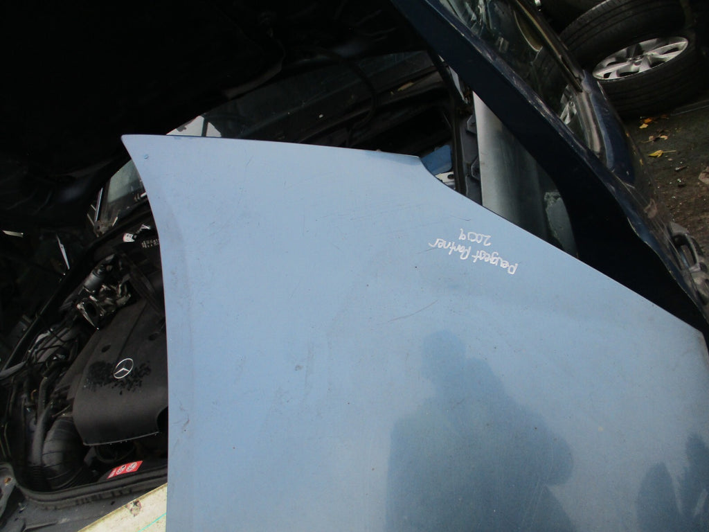 2009 PEUGEOT PARTNER MK2 FRONT COMPLETE BONNET HOOD BLUE