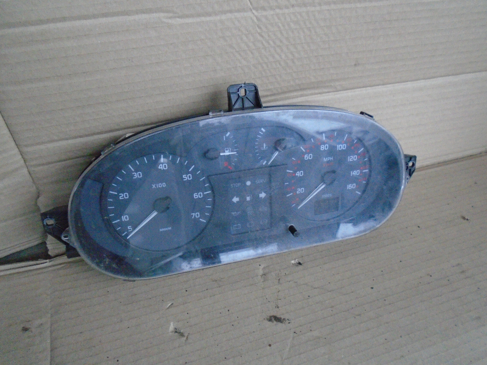 RENAULT CLIO 2003 SPEEDOMETER INSTRUMENT CLUSTER 7700427901A