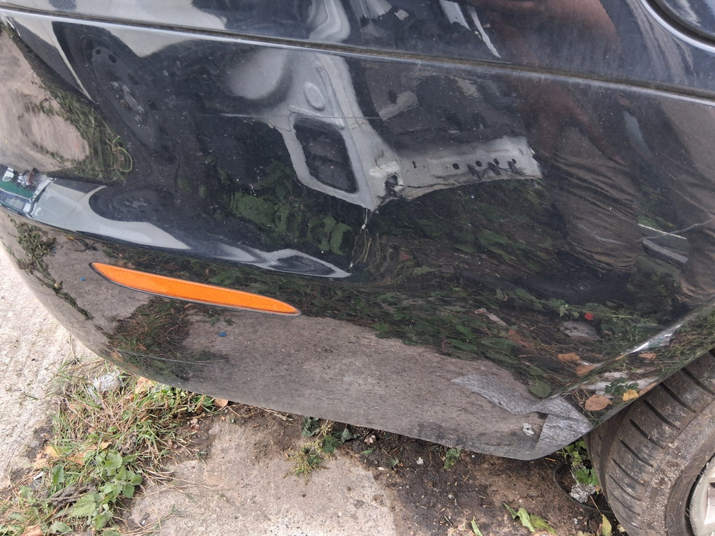 2012 JAGUAR XJ X351 COMPLETE REAR BUMPER WITH SENSORS MIDNIGHT BLACK MET PEF
