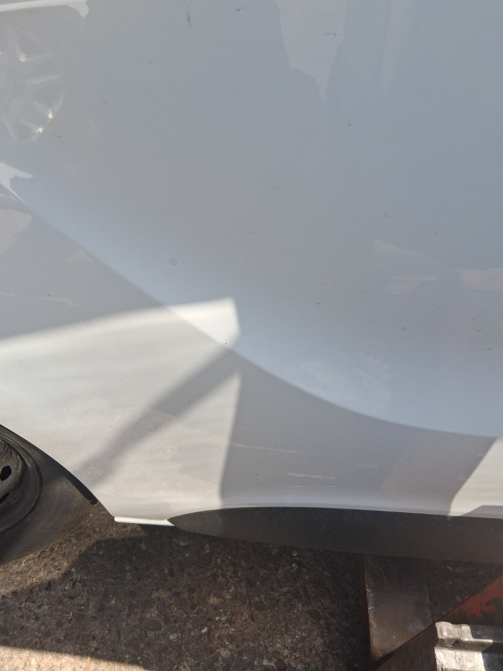 2025 RENAULT TRAFIC X82 MK3 NSF PASSENGER SIDE FRONT LEFT BARE DOOR WHITE