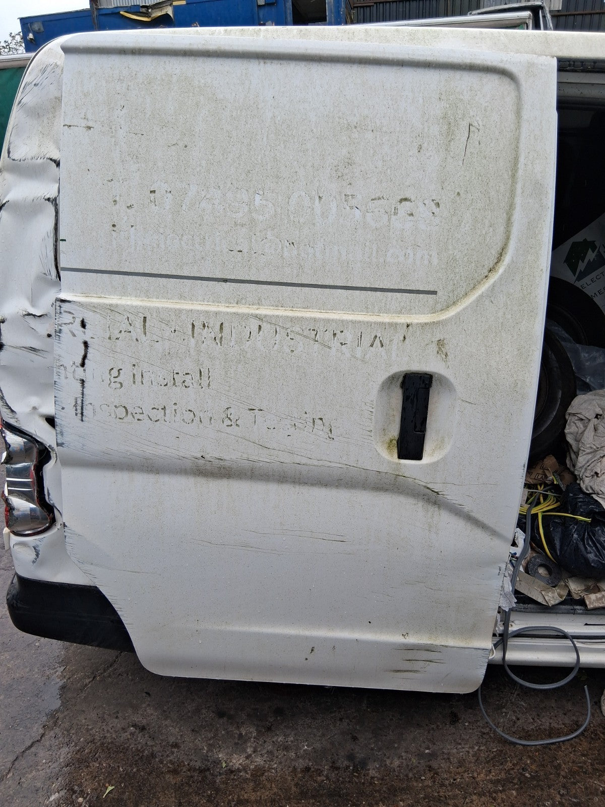 2018 NISSAN NV200 OS DRIVER SIDE RIGHT COMPLETE SLIDING DOOR