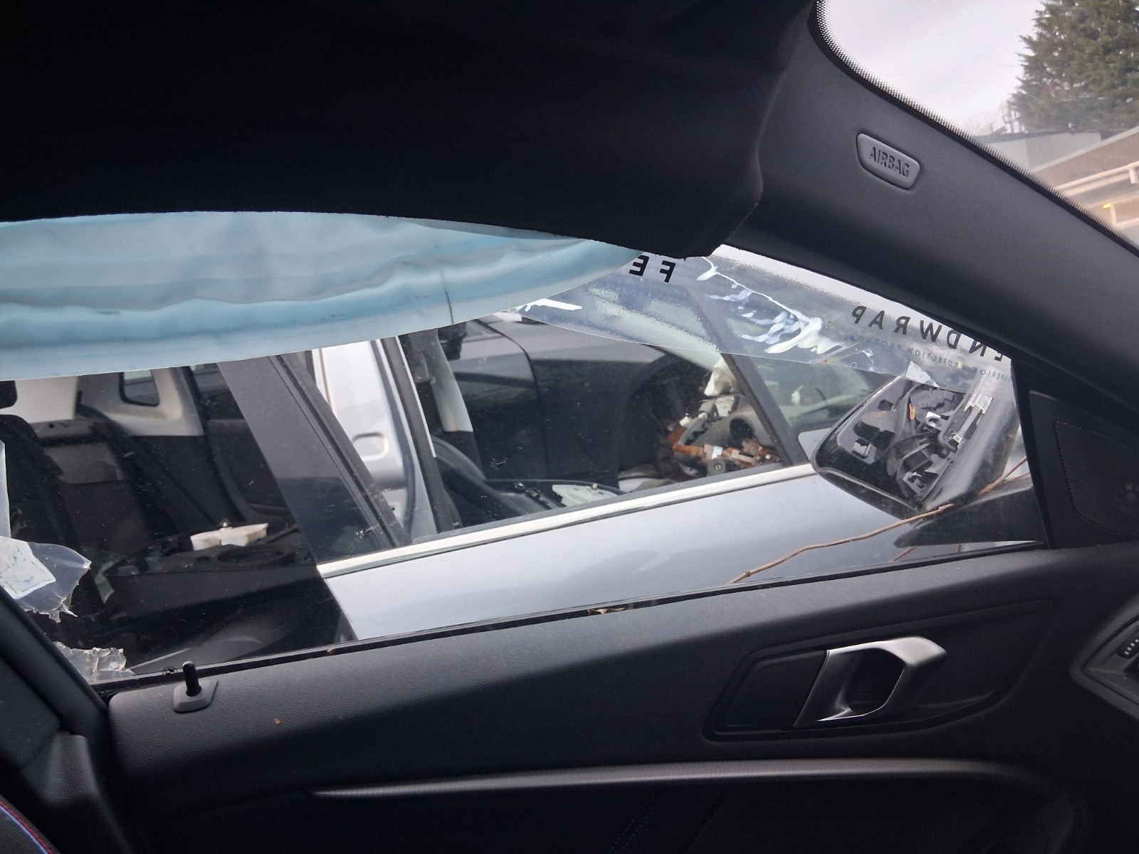 2024 BMW 2 SERIES F44 COUPE M SPORT NSF PASSENGER SIDE FRONT LEFT WINDOW GLASS