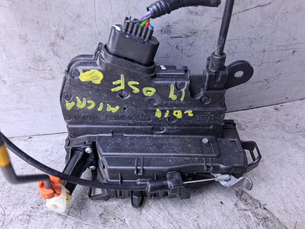 2019 NISSAN MICRA K14 OSF DRIVER SIDE FRONT DOOR LOCK MECHANISM M805005FD1A