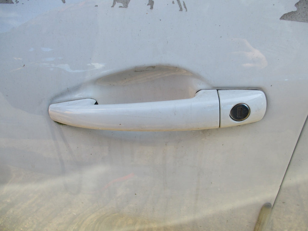 PEUGEOT 208 2017 5 DOOR NSF PASSENGER SIDE FRONT EXTERIOR DOOR HANDLE WHITE EWP