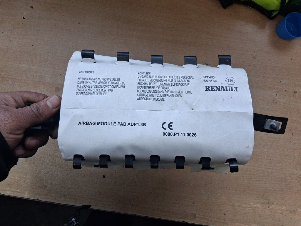 2014 RENAULT CAPTUR DASHBOARD SRS LEFT PASSENGER SIDE AIRBAG 985252780R