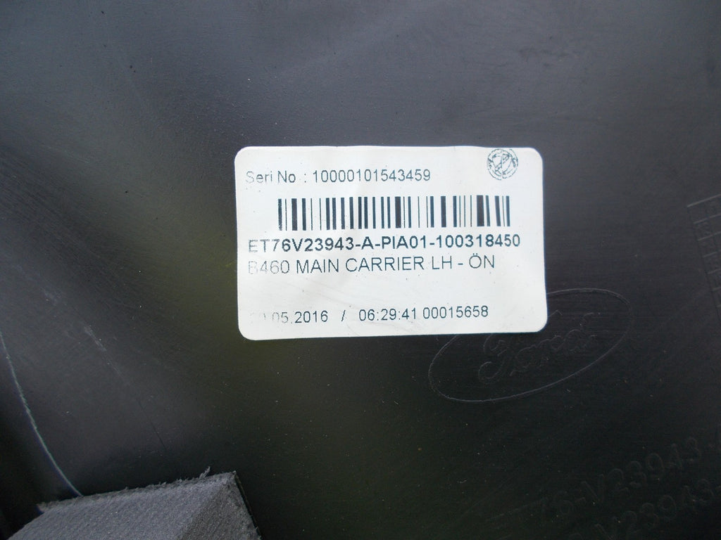 2017 FORD TRANSIT COURIER NSF PASSENGER SIDE FRONT DOOR CARD ET76V23943A