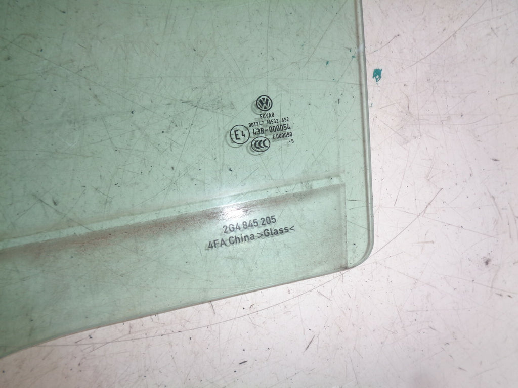 VW VOLKSWAGEN POLO MK6 AW 2019 NSR PASSENGER SIDE REAR DOOR WINDOW GLASS