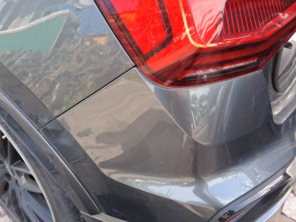 2021 AUDI Q2 MK1 FACELIFT COMPLETE REAR BUMPER WITH PDC SENSORS GREY