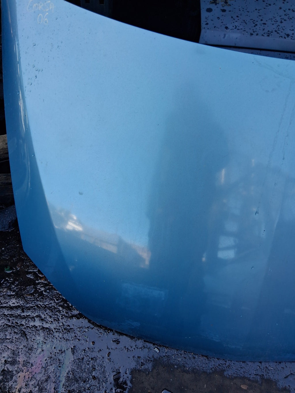 2006 VAUXHALL CORSA C FRONT BONNET HOOD PANEL BLUE