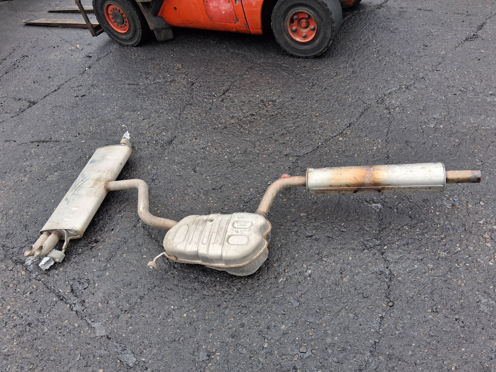 2023 VW VOLKSWAGEN GOLF MK8 1.5 PETROL TSI EXHAUST SYSTEM BACKBOX 5Q0253411BG