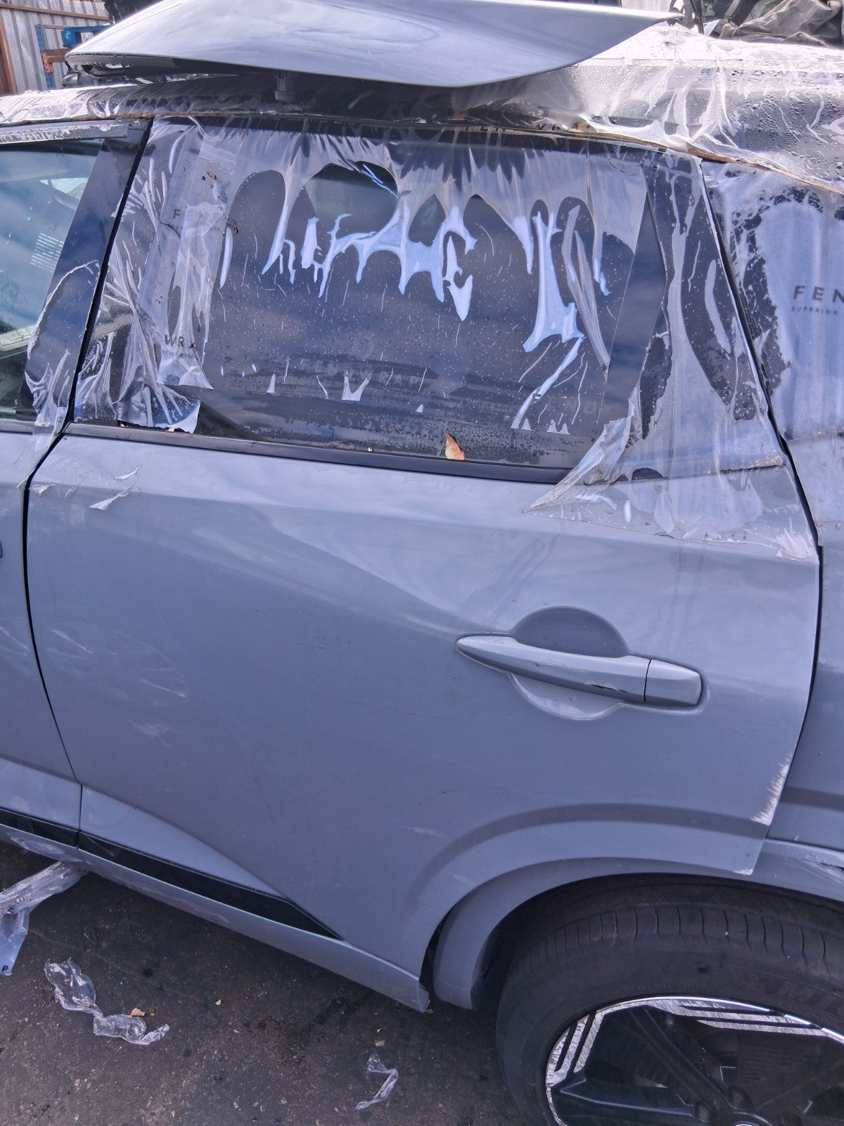 2024 NISSAN QASHQAI J12 MK3 NSR PASSENGER SIDE REAR LEFT BARE DOOR GREY