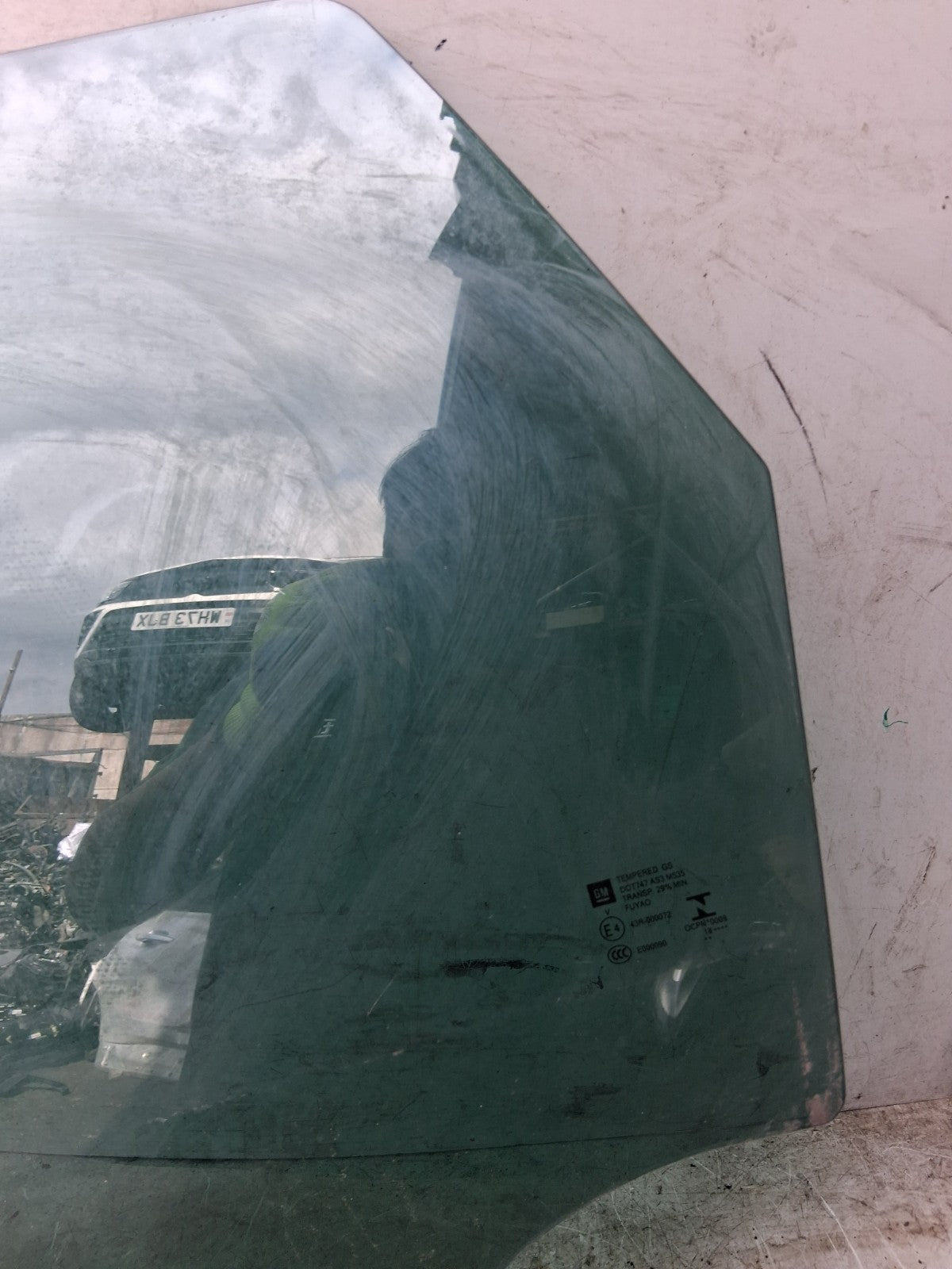 VAUXHALL CROSSLAND X 2018 OSR DRIVER SIDE REAR RIGHT WINDOW GLASS