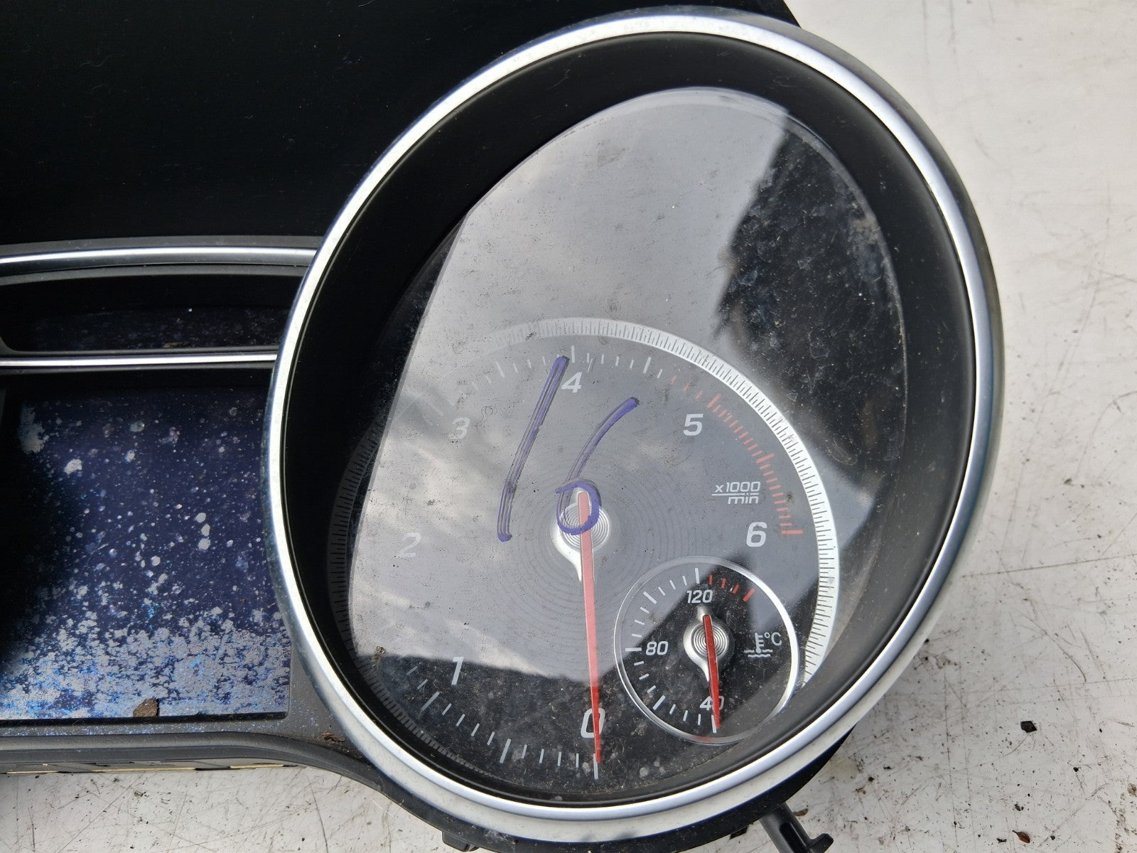 MERCEDES BENZ CLA 2016 C117 2.1 DIESEL INSTRUMENT CLUSTER A1179000002