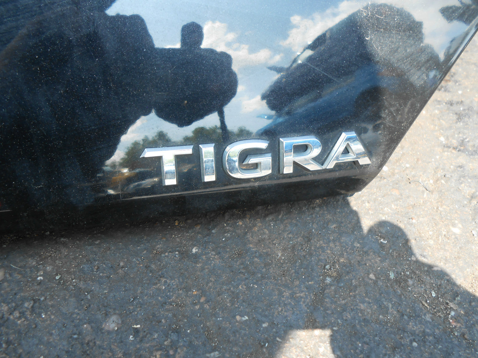 VAUXHALL TIGRA B TWIN TOP 2005 BOOTLID TAILGATE BARE Z20R BLACK SAPPHIRE