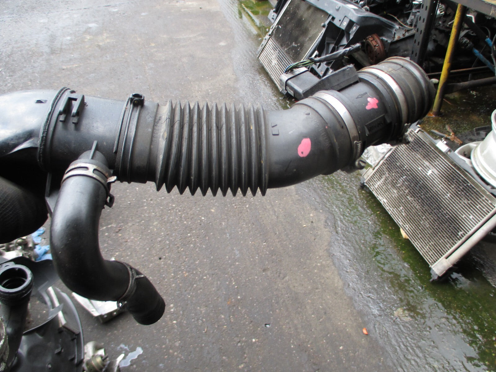 CITROEN PEUGEOT AIR INTAKE PIPE MAF MASS FLOW 98078107 9628336380 9638466280