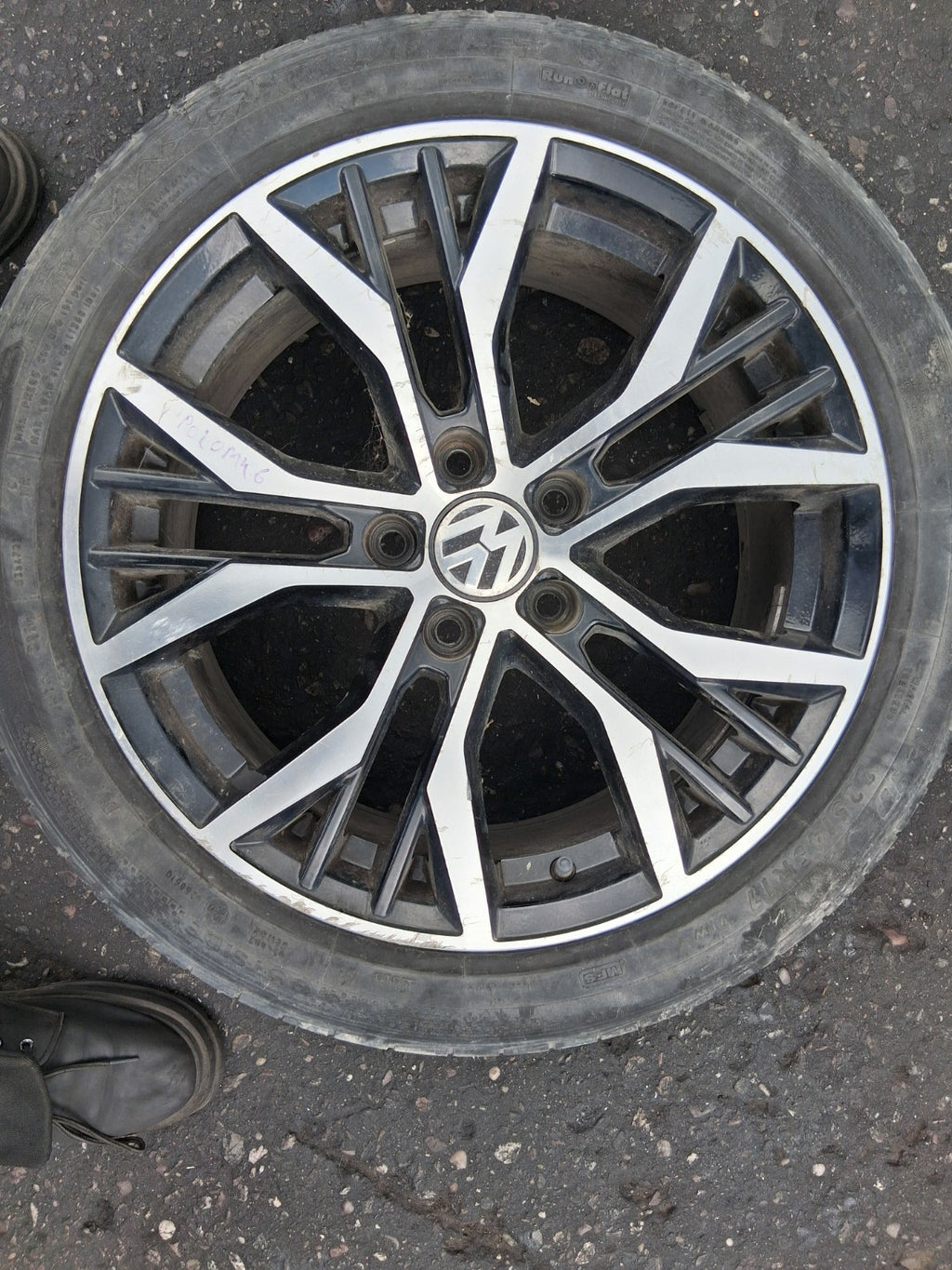 VW VOLKSWAGEN POLO 2018 MK6 SET OF 4 17 INCH ALLOY WHEEL WITH TYRE 225/45R17