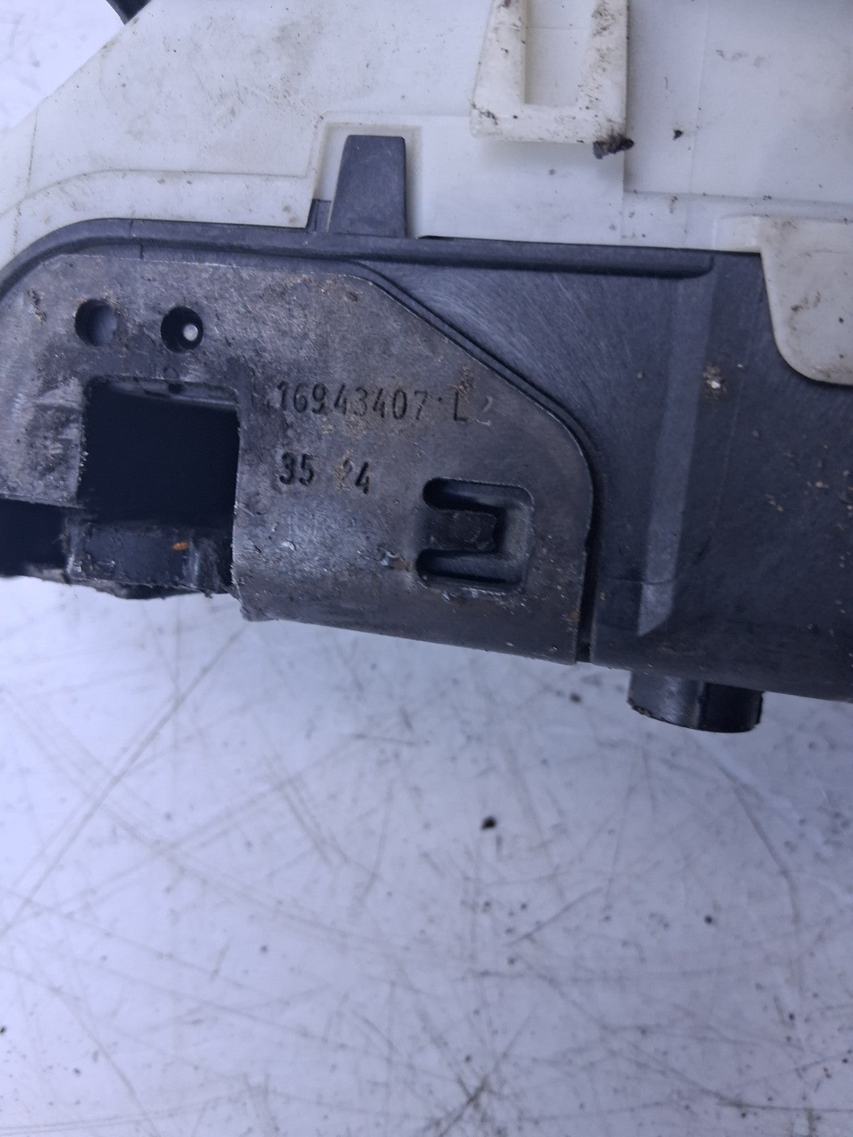 2025 PEUGEOT PARTNER OSR REAR DRIVER RIGHT SIDE EXTERIOR DOOR HANDLE GEO016532