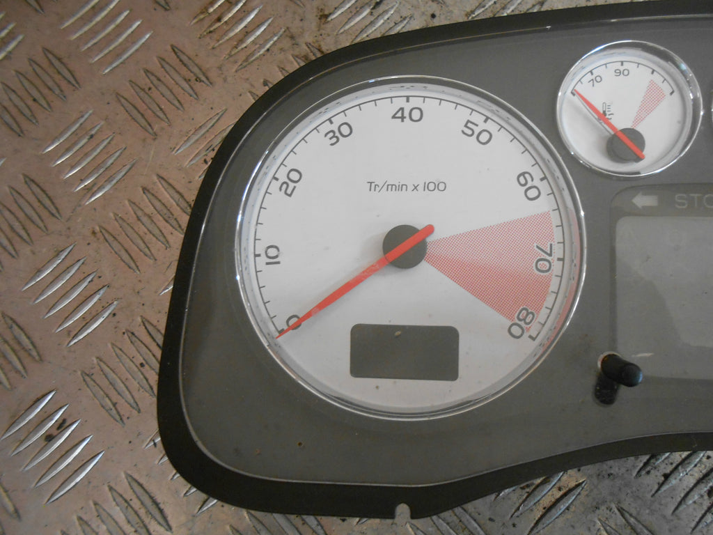 PEUGEOT 307 CC 2006 2.0 16V RFN CLOCKS SPEEDO INSTRUMENT CLUSTER 9655926080