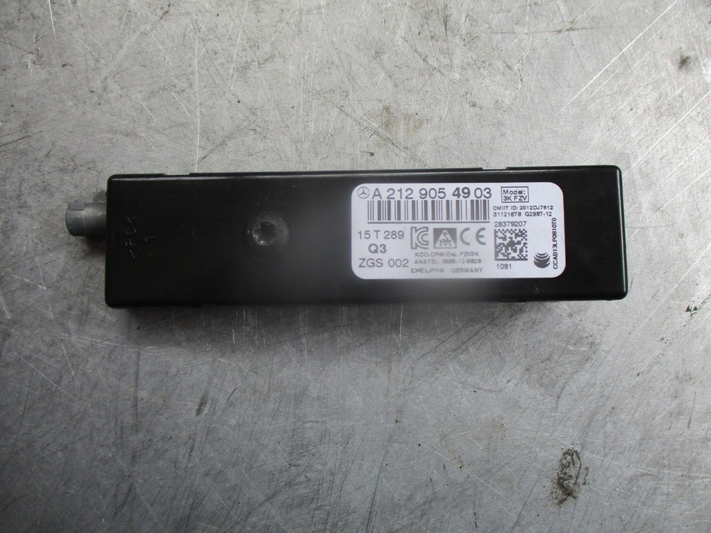 MERCEDES E CLASS W212 ANTENNA TV AERIAL AMPLIFIER MODULE A2129054903