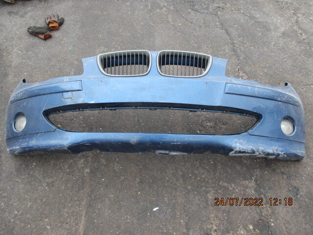 BMW 1 SERIES 120D E81 E87 PRE FCL FRONT BUMPER FOG LIGHT GRILL BLUE 7132192