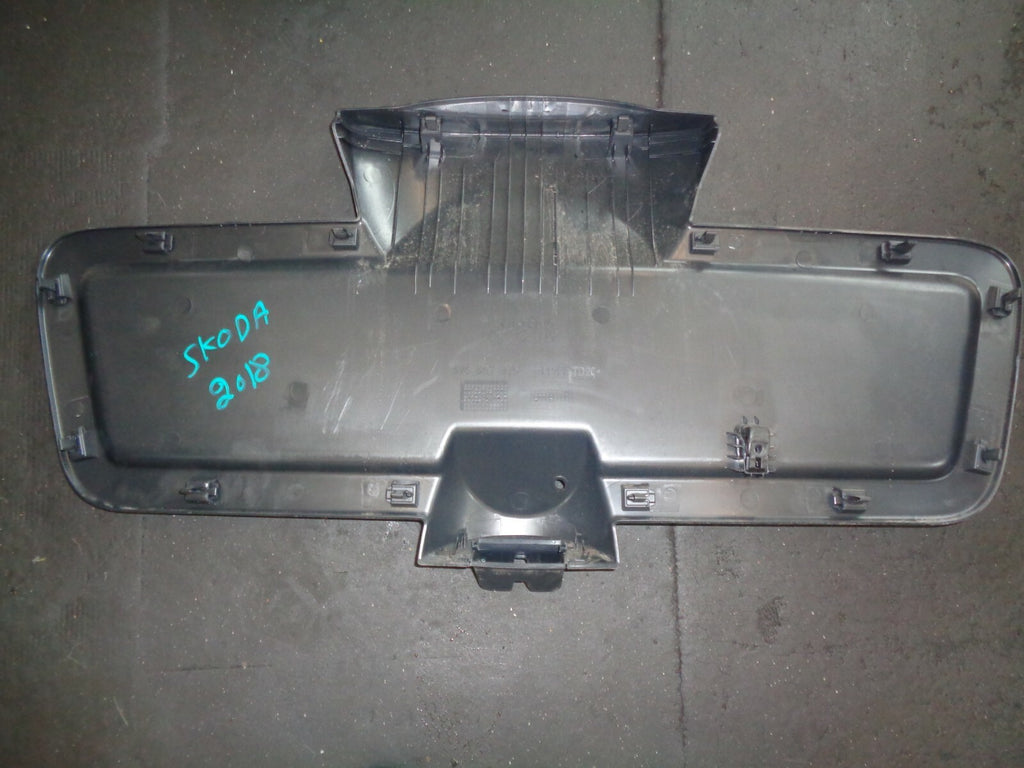SKODA FABIA 2018 MK3 NJ TAILGATE PANEL INNER BOOT TRIM 6V6867975